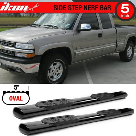 Gmc Sierra Running Boards >> Ikon Motorsports Running Boards For 99 13 Silverado Gmc Sierra Extended Cab 5 Inch Gmc Sierra Running Boards >> Ikon Motorsports Running Boards For 99 13 Silverado Gmc Sierra Extended Cab 5 Inch