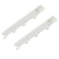 thumbnail image 4 of FELTECHELECTR Kitchen And Bathroom Hooks 2Pcs For Homeowners White ABS, 4 of 5