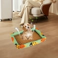 thumbnail image 5 of Cooling Mat for Dogs, Summer Pet Cooler Floor Cushion Dog Kennel Cats Kennel Ice Cushion Pet Supplies Small Mattress Universal Pet Ice Cushion, Pet Cooling Mats for Dogs(L, 19x15in), 5 of 7