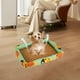 thumbnail image 5 of Fiudx Cojín Refrescante de Verano para Mascotas, Diseño Transpirable y Ventilado, Tela Suave y Cómoda, Material de Ratán Fresco, Almohadilla de Descanso para Mascotas, Tapete para Gatos y Perros, Fác, 5 of 6