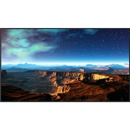 49 in. SQ1WA Series Class 4K UHD Commercial LED Display, Black