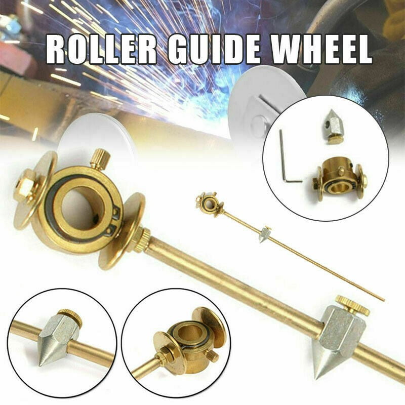 1*Plasma Cutter Cutting Torch Circular Roller Guide Wheel Circle Welding Tool US 