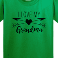thumbnail image 4 of Inktastic I Love My Grandma Heart and Arrows Youth T-Shirt, 4 of 5