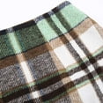 thumbnail image 3 of Savings Plaid Skirt, Womens 2024 Fashion Wool High Waist Pencil Skirt Bodycon Spring Winter Short Dress Plaid Mini Skirt, 3 of 4