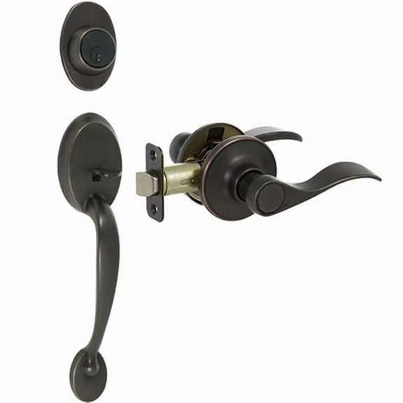 The Delaney 400-CO-SA-VB-US10BE View Pack Single Cylinder Colton Handleset - Bronze