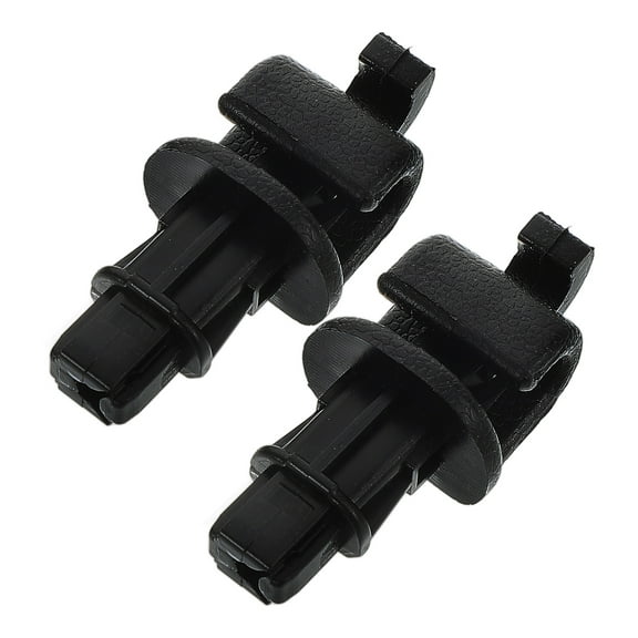 Masteelf  2 Pcs Utv Windshield Clamps Sun Shade Installation Kit Car Double Seat Black