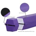 thumbnail image 7 of ZENY Folding 6 Ft. Balance Beam - Gymnastics Floor Balance Beam with Anti-Slip Base Skill Performance Training, Purple, 7 of 7