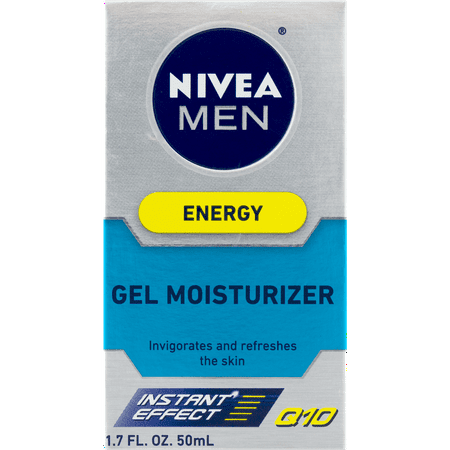 Nivea For Men Energy Face Care Instant Effect Gel Q10 Moisturizer