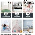 thumbnail image 7 of GZHJMY Daisy Honeybee Anti Fatigue Round Area Rug, Bee Non Slip Absorbent Comfort Round Rug Floor Carpet Yoga Mat for Entryway Living Room Bedroom Sofa Home Decor (3' in Diameter), 7 of 7