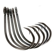Lazer Sharp L197BKU3-6/0 Circle Offset Hook, Size 6/0