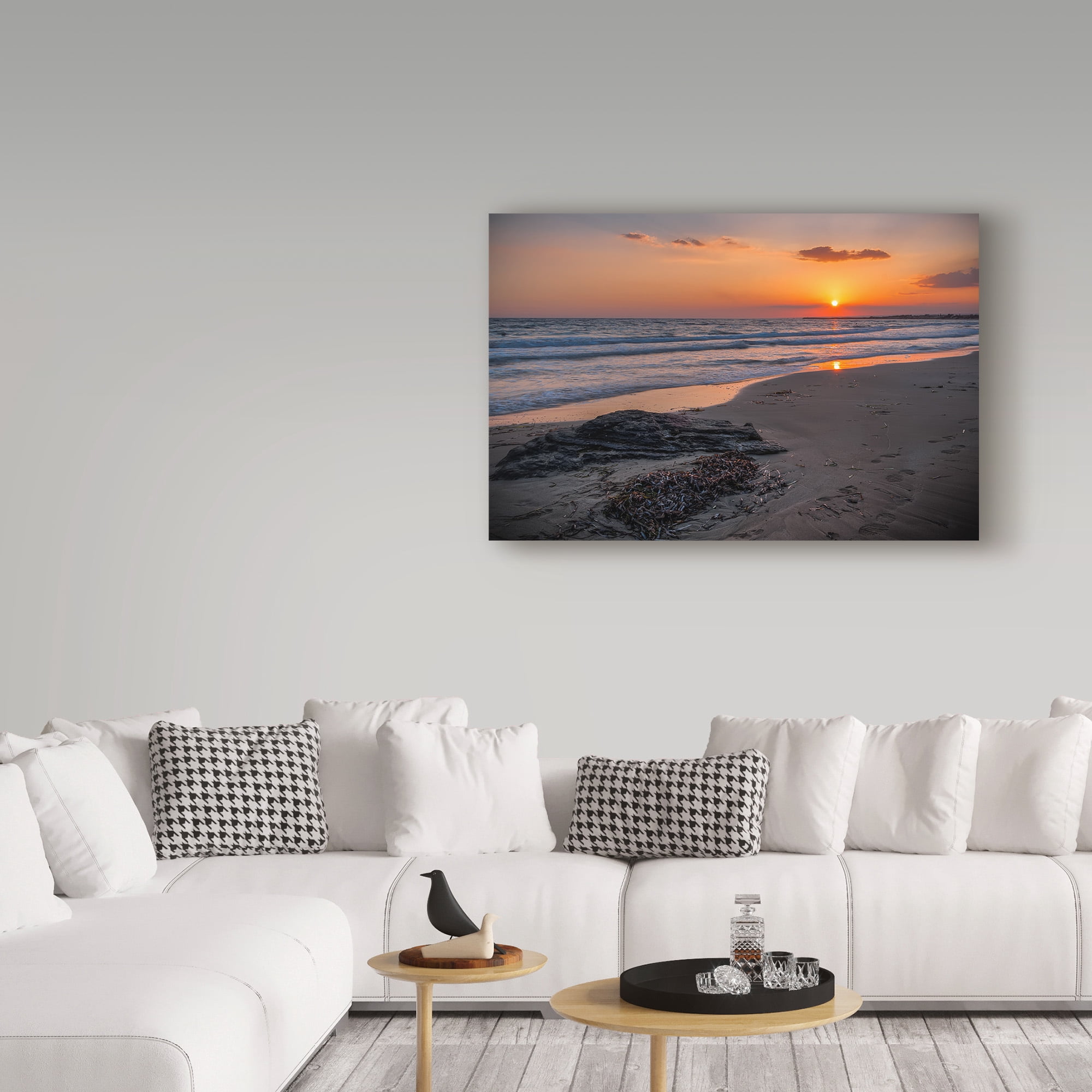 Trademark Fine Art 'The End Of The Sun' Canvas Art by Giuseppe Torre