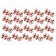 thumbnail image 3 of Tornillos de espárrago, juego de 20 remaches de latón, remaches de latón antirremaches para sujetadores de cuero de cabeza redonda, durabilidad prolongada, 3 of 12