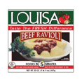 thumbnail image 2 of Louisa Beef Ravioli, 20 oz Bag – Frozen Pasta Stuffed with Seasoned Beef, Boil & Serve Italian-Style Meal, 2 of 2