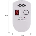 thumbnail image 3 of Detector de gas natural, Alarma de gas para el hogar, Alarma de fuga de gas natural, Detector de fuga de gas, 3 of 5