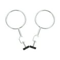 thumbnail image 1 of MasteelfCA 2pcs Support Retort Rings Iron Labs Support Rings Laboratory Experiment Iron Rings, 1 of 7