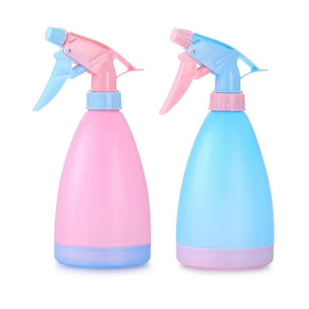 2pcs Plastic Plant Water Spray Bottle, 500ml Empty Spray Bottle For Watering Plants