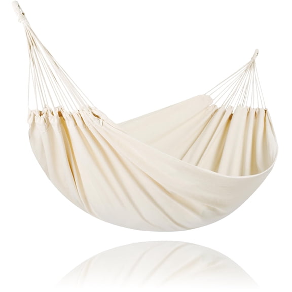 Hammocks Outdoor Camping Double Hammock, Extra Large 2 Person Hammock for Camping, Blue Stripes