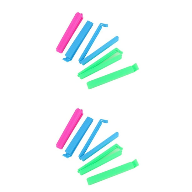 Clips de sellado de alimentos Inteprter 5 piezas color aleatorio