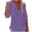 A#01_Purple, variant on Women Long Sleeve Hoodies Tshirts Casual V Neck String Hooded Shirts Tunic Tops with Pocket