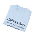 thumbnail image 4 of Funny Definition Capricorn Sarcastic Dad Women Men Astrology Novelty Capricorn Wife Mom Dad Father Astrology Unisex Softstyle T-Shirt, 4 of 4