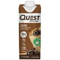 Quest Protein Shake, GlutenFree, 30g Protein, Coffee, 11fl oz, 4 Count