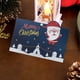 thumbnail image 5 of Adornos navideños, regalos navideños, tarjetas navideñas con sobres y pegatinas, paquete de 10 tarjetas navideñas con purpurina y sobres, tarjetas navideñas con Papá Noel y muñeco de nieve., 5 of 5
