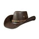 thumbnail image 2 of Sombrero de vaquero para mujeres y hombres Sombrero para el sol Clásico Ligero para adultos Versátil para Café, 2 of 9
