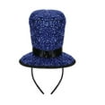 thumbnail image 2 of Beistle 80731-ASST Sparkling Top Hat Headbands - Case of 12, 2 of 3