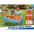 thumbnail image 2 of Hot Wheels Monster Trucks Splash & Crash Arena, Plastic Sand & Water Table for Children, Ages 3+, 2 of 11