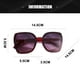 thumbnail image 2 of La moda cuadrada del marco polarizó las gafas de sol de moda del marco grande de las gafas de sol, hechas de PC, 2 of 5