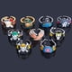 thumbnail image 4 of Figura de Anime de una pieza para hombres y mujeres, Luffy, Sanji, Law, Chopper, FRANKY, Zoro, Robin, anillos, joyería ajustable, regalo, nuevo, 4 of 5