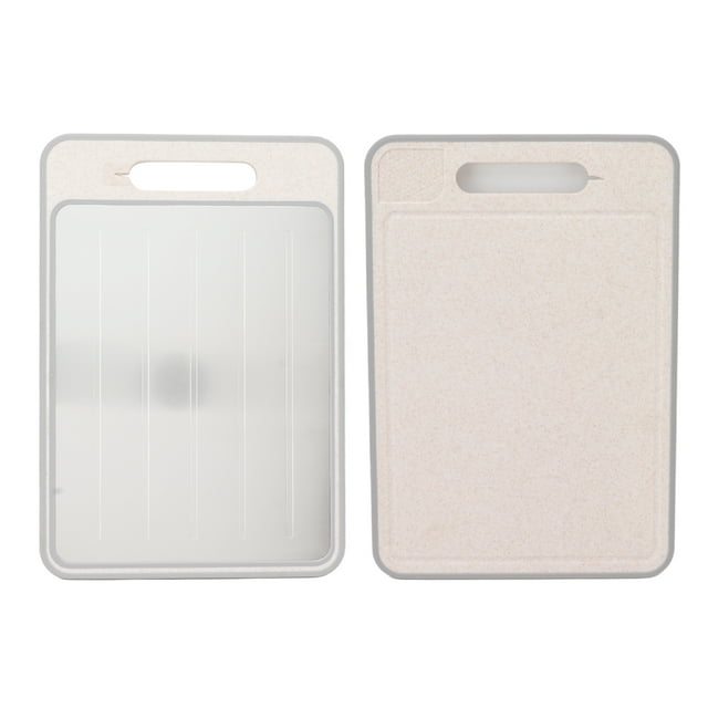 Grinding Chopping Board, Durable Rapid Thawing Plate Household Cutting Food Tray Board Professional Double Sided Cutting Board For Restaurants Home Kitchen