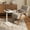 White, variant on FitStand Space Saving Sit Stand Desk An Overbed and Office Computer Table with Easy Pneumatic Adjustment, Walnut