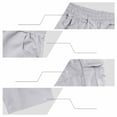 thumbnail image 6 of ZUKMRJPC Men's Summer Athletic Shorts Elastic Waist Drawstring Solid Cargo Shorts Casual Lightweight Outdoor Workout Shorts with Pockets, 6 of 8