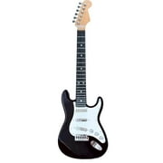 Elegantoss Electronic Guitar with Sound and Lights 26 inch Fun Musical Electric Guitar With Preset Music And Vibrant Sounds (Black)