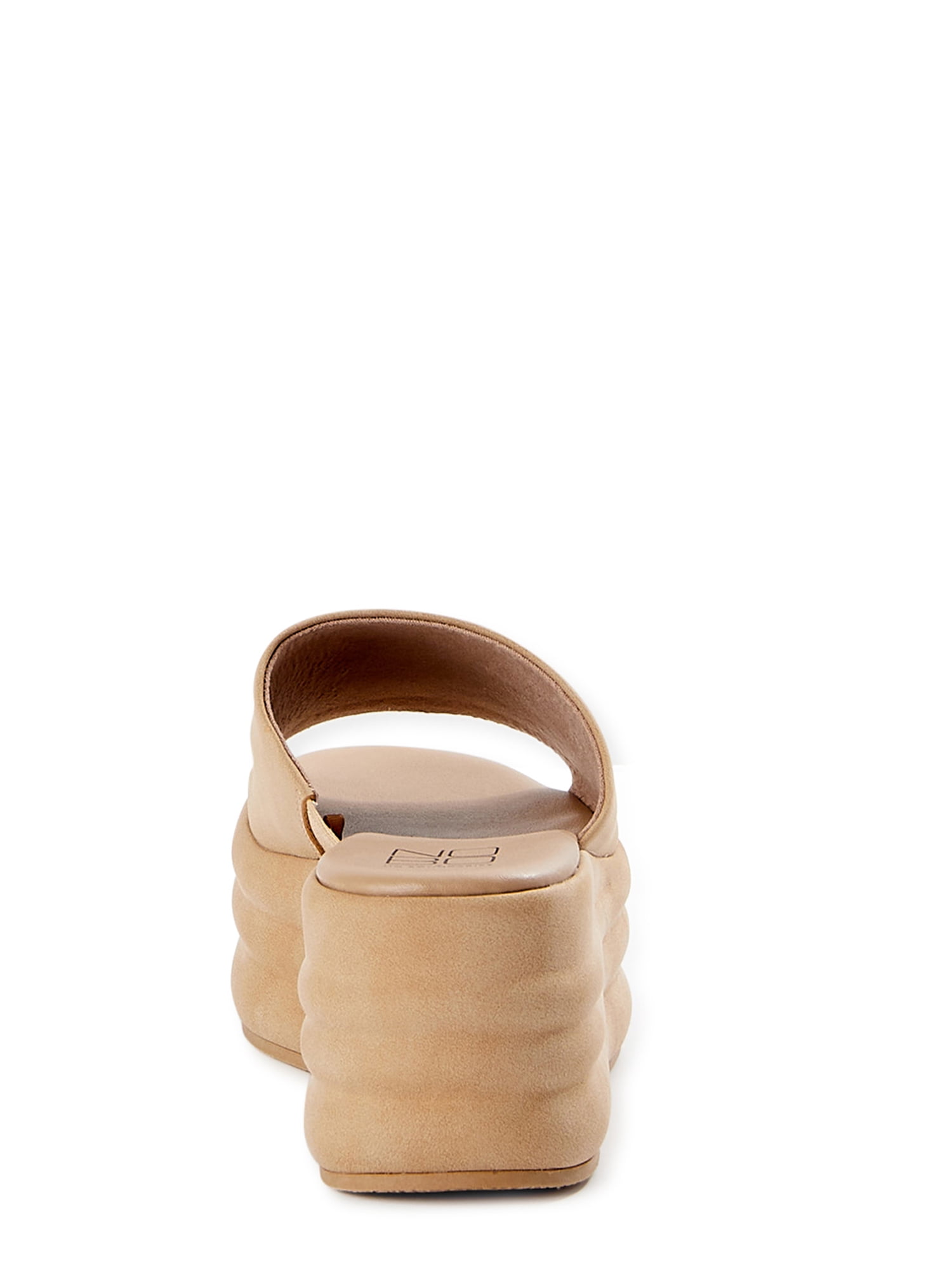 No Boundaries Women's Flatform Wedge Sandals