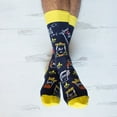 thumbnail image 3 of Men's Noble Gases Socks Funny Science Chemistry Footwear, 3 of 8