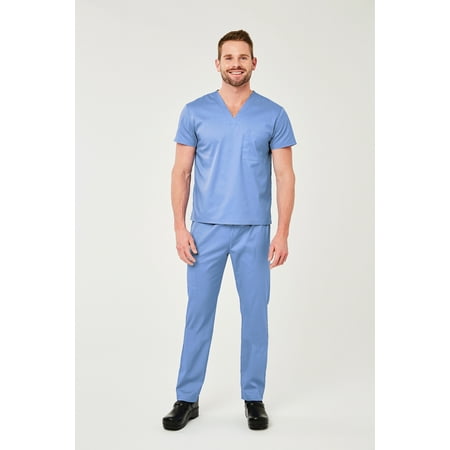 

Elements EL9915 Scrub Set for Men and Women Ceil Blue X-Large
