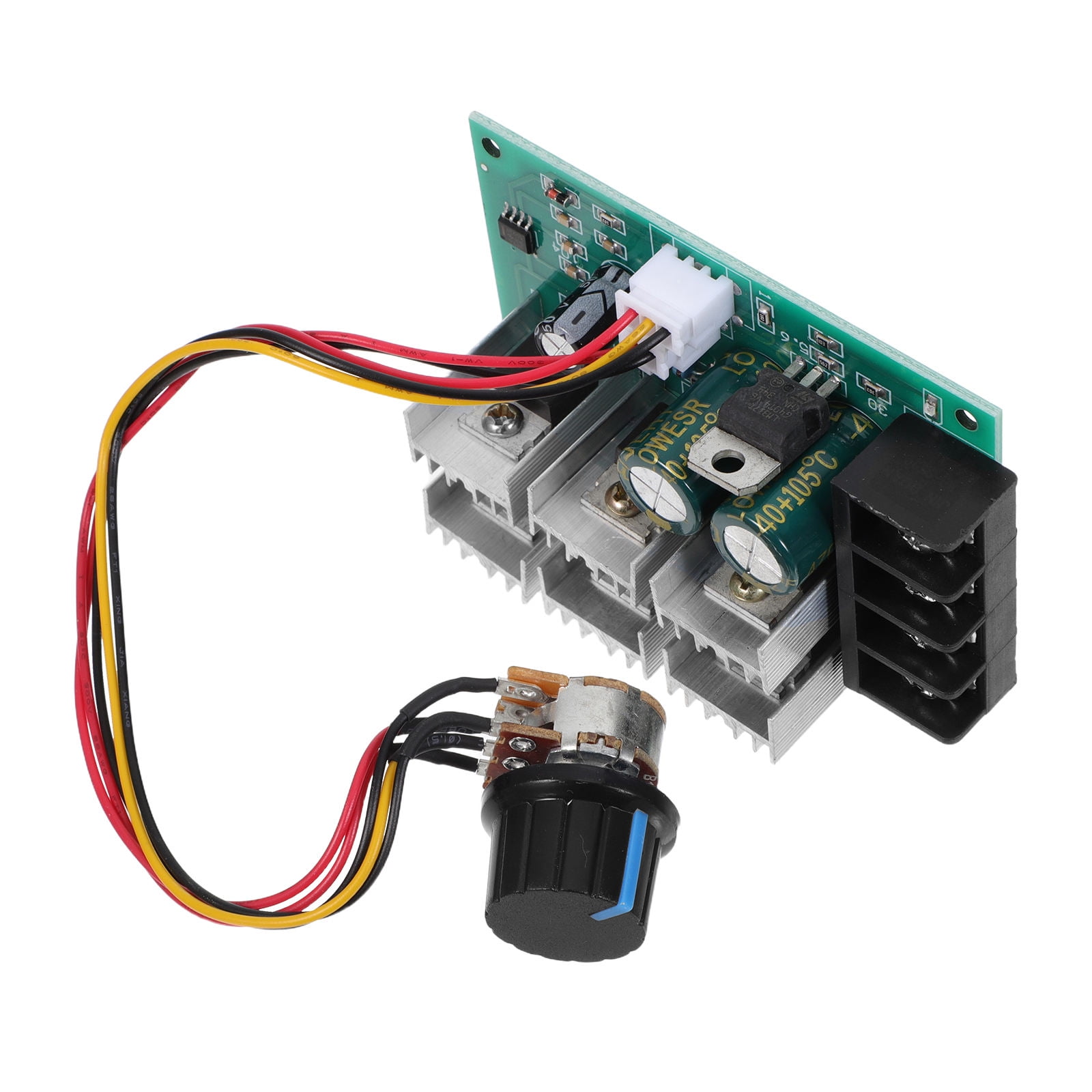 OFFIGAM PWM DC Motor Speed Controller Module with Wide Compatibility and Components