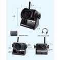 thumbnail image 2 of 1080P Magnetic Wireless Backup Camera, WiFi Hitch Camera with Long-Lasting Battery,Night Vision,IP69K, Easy Installation for RVs, Trucks, Trailers, C, 2 of 9