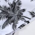 thumbnail image 7 of IWRICH Hawaiian Shirt Set for Men Short Sleeves Tropical Printed Shirts and Shorts 2 Piece Casual Button down Summer Beach Floral Outfits 18-White S, 7 of 7