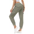 thumbnail image 1 of Pantalones de senderismo MoFiz para mujer, pantalones de chándal cargo con bolsillos, 1 of 7