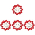 thumbnail image 3 of Hemoton  4 Pack False Cherry Shsped Cake Toppers Artificial Natural Look Child, 3 of 8