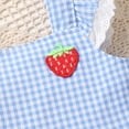 thumbnail image 5 of Younger Tree Baby Girl Clothes Outfits Summer Sleeveless Ruffle Bowknot Dress Top Shorts Set 2PCS for 18-24 Months, 5 of 9