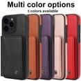 thumbnail image 2 of Premium Leather Wallet Case For Iphone 15 Series,iPhone 16 Pro Max, 2 of 7