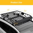 thumbnail image 7 of CuisinSmart Heavy Duty Steel Universal Roof Rack Cargo Basket, 7 of 7