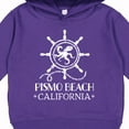 thumbnail image 3 of Inktastic Pismo Beach California Nautical Toddler Hoodie, 3 of 4