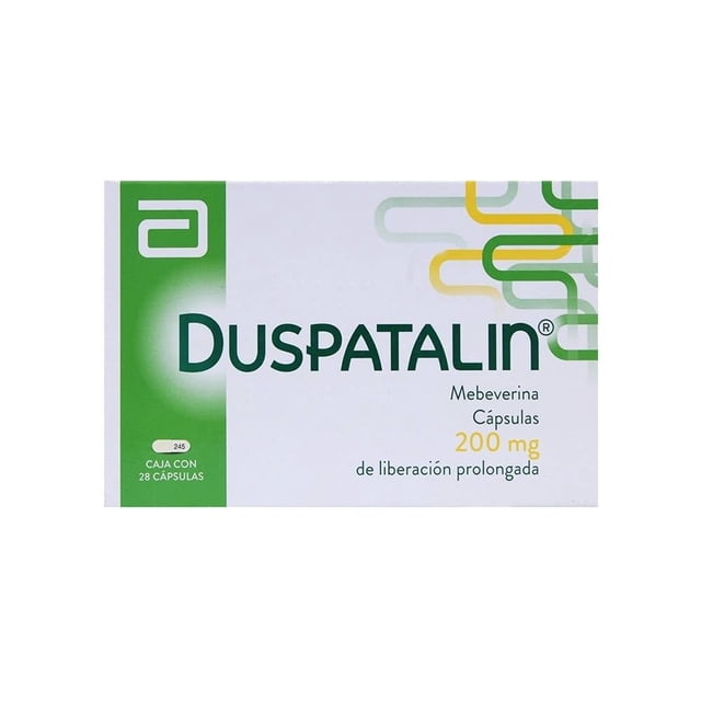 Duspatalin Mebeverina 200 mg liberación prolongada 28 cápsulas