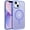 Lavender Purple, variant on for iPhone 13 Mini Phone Case, iPhone 13 Mini Case [Compatible with Magsafe] Translucent Matte Magnetic Slim Thin Shockproof Women Men Protective Cover for iPhone 13 Mini 5.4", Forest Green
