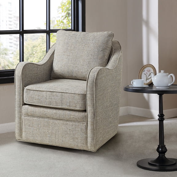 CoSoTower Wide Seat Swivel Arm Chair